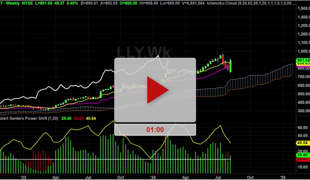 LLY Stock Weekly Chart Analysis Part 1