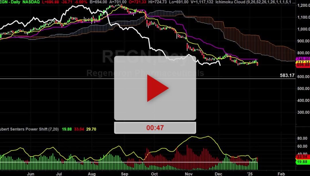 REGN Stock Daily Chart Analysis Part 2